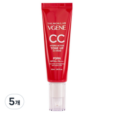 살몬랩 브이진 하이드로 액티브 톤업 CC크림 SPF50+ PA+++, 내추럴, 5개, 50ml
