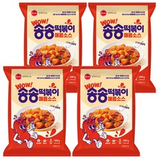 O taste 松松辣炒年糕 辣味醬, 340g, 4個