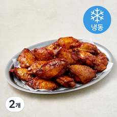 굿프랜즈 버팔로 미들 윙 (냉동), 1kg, 2개