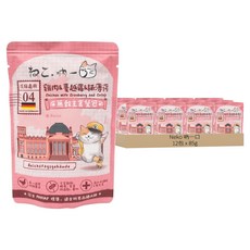 Neko 吶一口 成貓 德國無穀主食餐包 4號, 雞肉 + 蔓越莓 + 貓薄荷, 85g, 12包