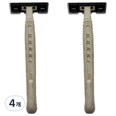 Market Ring 女性用輕便除毛刀 淺棕色, 4個, 1入