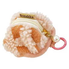 Sozakka ins華夫格可愛立體耳機包, 1個, 粉色, B13040