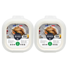 Living Berry Airfryer 矩形紙箔 4L 90p, 90張, 2組