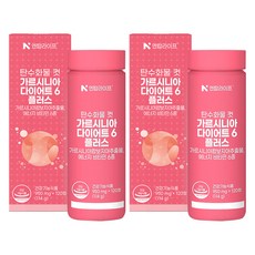 엔탑라이프 탄수화물 컷 가르시니아 다이어트6 플러스 114g, 120정, 2개