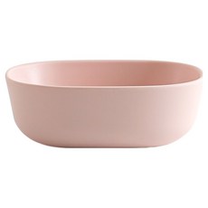 Takgaon 幼兒用方形Ecogen湯碗, 1個, 粉紅色