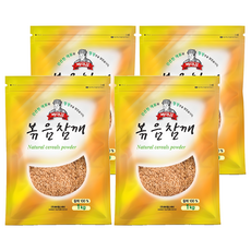 Baedaegam 炒芝麻, 1kg, 4個