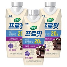 셀렉스 프로핏 모카 초콜릿, 250ml, 3개