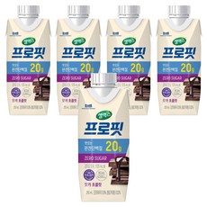 셀렉스 프로핏 모카 초콜릿, 250ml, 5개