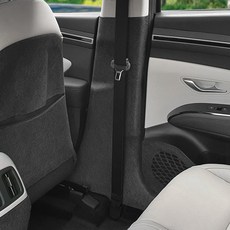 INSTALL 防刮毛氈安全帶護套, 單一顏色, Tucson,The New Tucson NX4
