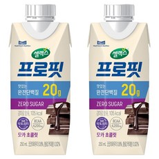 셀렉스 프로핏 모카 초콜릿, 250ml, 2개 250ml, 2개