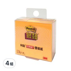 3M Post-it 利貼 狠黏紙磚 2055S 50 x 50mm, 5色, 225張, 4組