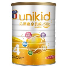 unikid 佑爾康 金貝親 OPO Premium 兒童配方 4號, 850g, 1罐