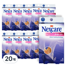 넥스케어 쓰리엠 풋케어 밴드 4p, 20개