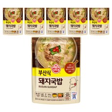 오뚜기 부산식 돼지국밥, 500g, 6개