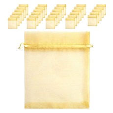 올쉴드 해충방지 과일 방충 망사 주머니 11 금색 20 x 30 cm, 50개