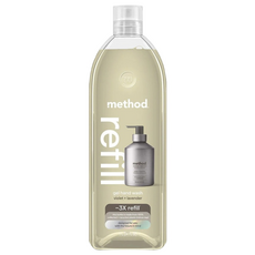 method 美則 金緻洗手乳補充瓶 霧銀灰, 1瓶, 1L