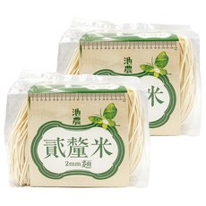 池上鄉農會 米麵 貳釐米 (500g/包) - 台灣在地好米製作 口感Q彈滑順, 2包