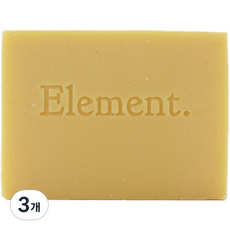엘레멘트 달맞이꽃 샴푸바 4S, 110g, 3개