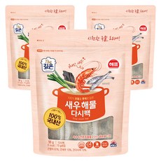 해표 새우해물 다시팩, 90g, 3개
