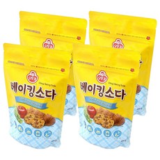 오뚜기 베이킹소다, 400g, 4개