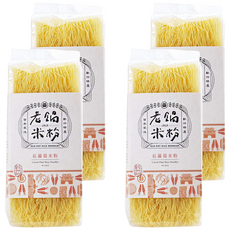 老鍋米粉 純米紅蘿蔔米粉, 無麩質，無人工香料，無人工色素，無人工甜味劑, 200g, 4袋