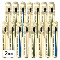 CLIO Deep Square Touch 柔軟超細刷毛牙刷組, 15入, 2套