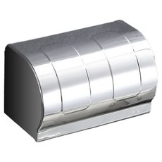 Inart 高級型多用途衛生紙架 20.5 x 12 x 10.5 cm, 銀色, 1個