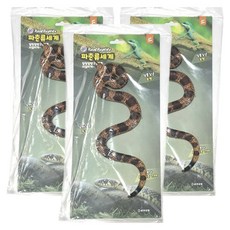 爬蟲世界 七點蛇 動物公仔, 3個