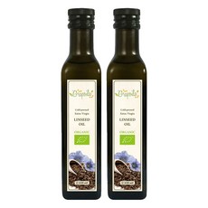 Grapoila 冷壓特級初榨亞麻籽油, 2個, 250ml