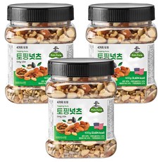 넛츠팜 토핑넛츠 믹스넛, 400g, 3개