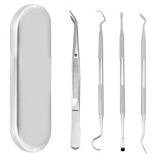 趾甲刮匙4件組, 1套, 單一顏色