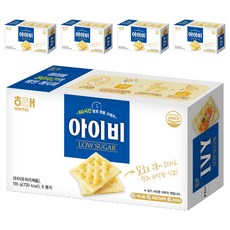 HAITAI 海太 IVY低糖蘇打餅乾, 155g, 5盒