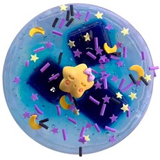 EMILY SLIME 星夢透明, 1個, 250g, 混合顏色