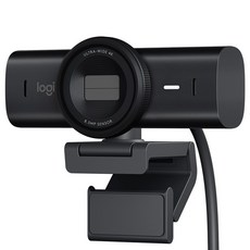 logitech 羅技 MX Brio Ultra HD 網路攝影機, VU0066, 石墨灰