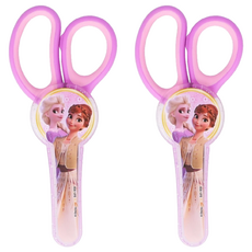 Sun-Star 兒童專用剪刀 刀片不易沾黏 附專用保護殼, 冰雪奇緣, 2個