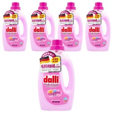 dalli 達麗 洗衣精 毛料絲絨 1.1L, 5瓶
