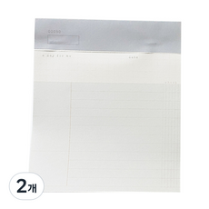 오첵 체크 리스트 ver 2, GREY, 2개