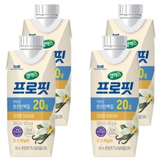 셀렉스 프로핏 밀크 바닐라, 250ml, 4개