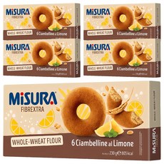 미주라 레몬 통밀 도넛츠, 230g, 5개