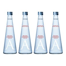 ANDES MOUNTAIN WATER 安地斯山水 氣泡天然雪山泉水, 250ml, 4瓶