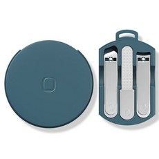 Pipi Home Living 馬卡龍口袋指甲剪護理組, 藍色, 1套