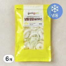 곰곰 냉동 양파 슬라이스, 500g, 6개