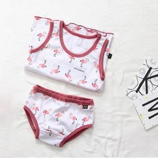 MOMSMADE 女童印花無袖背心+三角內褲