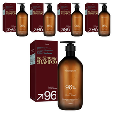 헤트라스 심콩 두피볼륨 탈모완화 기능성 샴푸 호텔우드향, 1.013L, 5개