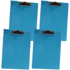A4附筆夾寫字板, 天藍色, 4個
