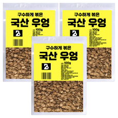 비니플랑센 구수하게 볶은 국산 우엉, 100g, 3개