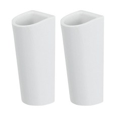 PEARL LIFE 珍珠金屬 Mag Pit 系列 珍珠金屬磁吸式牙刷架2件組, 白色, 1組