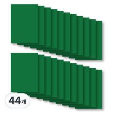 Jeonsong Sangsa 彩色硬紙板 1T 綠色, 44個, A4