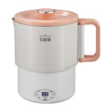 大家源 雙電壓便攜料理鍋 附收納袋 白色 920g 1.2L, TCY-372202