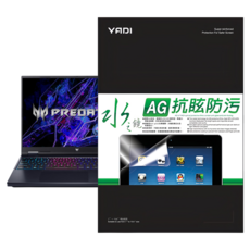 YADI 亞第 水之鏡防窺片 插卡隱貼 16 : 10 16吋 Acer Predator Helios 16 PH16-72-98UH專用, 黑色, 1片